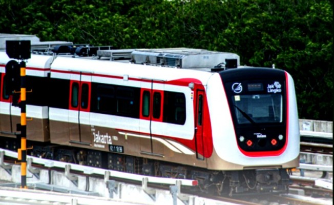 LRT rute Velodrome-Manggarai ditarget beroperasi sebelum Agustus 2024 dengan target mampu mengangkut penumpang sebanyak 85 ribu orang setiap harinya. (tersjakarta.id/ twitter @lrtjkt)
