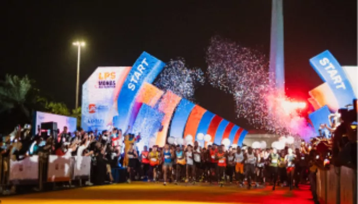 Event lari LPS Monas Half Marathon diselenggarakan pada 30 Juni 2024 dengan total hadiah mencapai Rp1 miliar. (Foto: Dok. Monas Half Marathon)