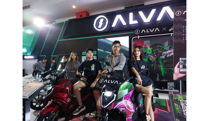 Alva One tampilkan motor listrik dengan kolaborasi sama NeverTooLevish (Alva One)