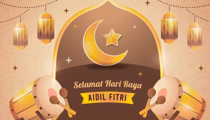 Kumpulan ucapan selamat Idul Fitri 2024 bahasa Arab, Inggris, dan Indonesia yang bisa dijadikan caption di Instagram. (Freepik)