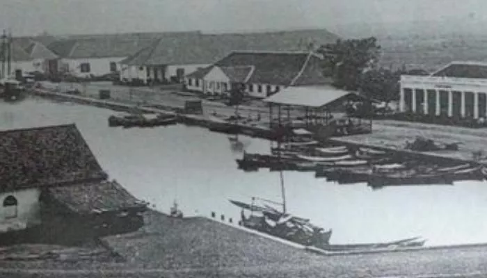 Sungai Ciliwung yang menjadi hulu dari Pelabuhan Sunda Kelapa memiliki peran penting dalam perdagangan Jayakarta. (terasjakarta.id/ist)