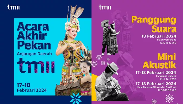 Daftar event Jakarta akhir pekan 17-18 Februari 2024. (Foto: Instagram @tmiiofficial)