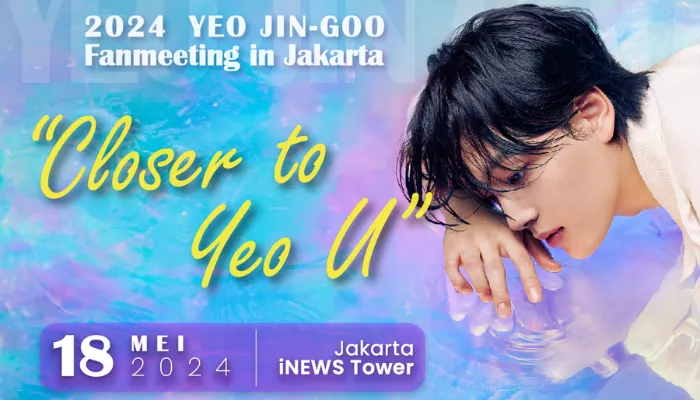 Cek jadwal terbaru fan meeting Yeo Jin Goo di Jakarta pada 18 Mei 2024. Kamu masih bisa beli tiketnya sekarang! (Foto: inspiretix.com)
