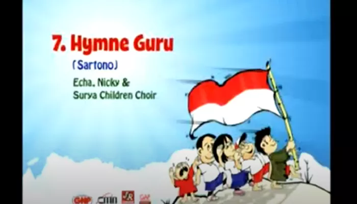 Lagu Hymne Guru versi terbaru dinyanyikan oleh Echa dan Nicky di YouTube GNP Music. (Foto: YouTube)