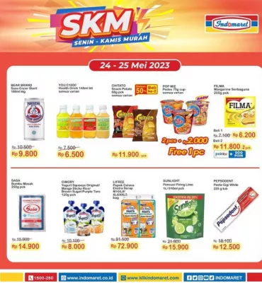 Katalog Promo Indomaret SKM periode 24-25 Mei 2023. (foto: indomaret)