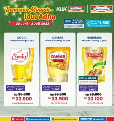 Katalog Promo Indomaret Semarak Minyak Idul Adha periode 23 Juni - 2 Juli 2023. (foto: indomaret)