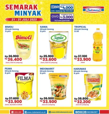 Katalog Promo Indomaret Semarak Minyak periode 21-31 Juli 2023. (foto: indomaret)
