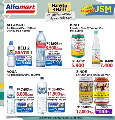 Katalog Promo JSM Alfamart periode 23-25 Februari 2024. (foto: IG @alfamart)