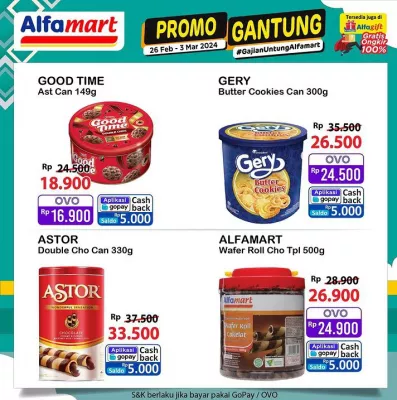 Katalog Promo Gantung Alfamart periode 26 Februari-3 Maret 2024. (foto: IG @alfamart)