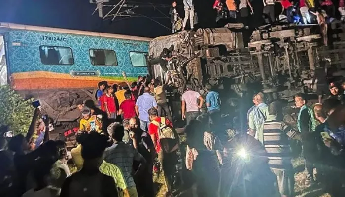 Penyebab insiden tabrakan kereta di India yang menewaskan 288 orang. (Foto: Instagram @jakarta.ku)