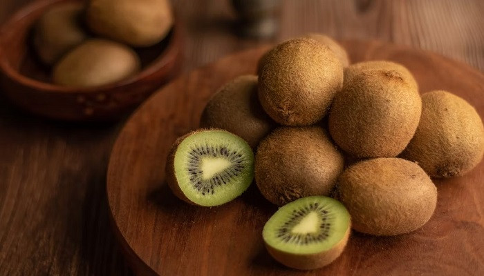 Kiwi buah untuk sarapan. (Unsplash/Pranjall Kumar)