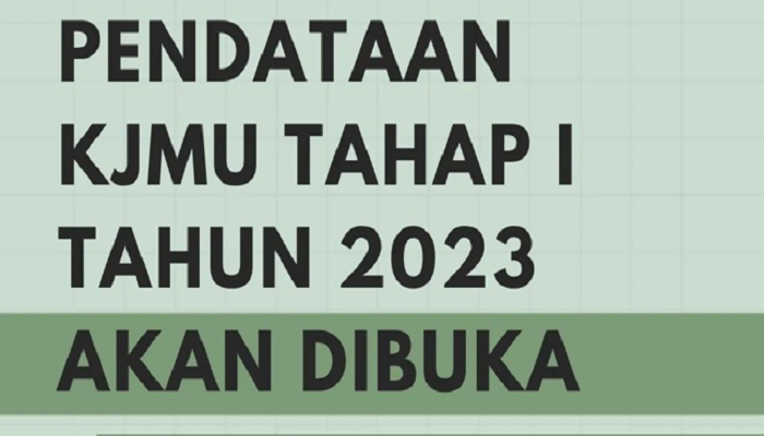 Pendataan KJMU Tahap I 2023 akan dibuka pekan depan pada 20 Februari 2023. (Instagram/@disdikdki)
