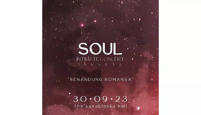Soul Intimate Concert Senandung Rasa digelar 30 September 2023. (Foto: Instagram @soul.concert)