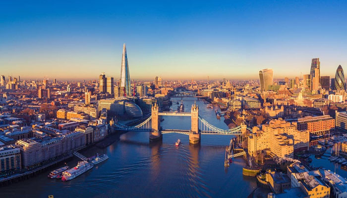 Kota London di Inggris masuk peringkat 1 jadi kota terbaik di dunia tahun 2023. (terasjakarta/bayern.de)