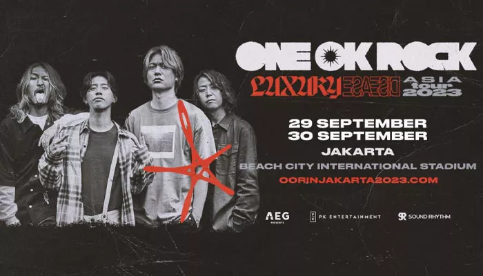 ONE OK ROCK akan menggelar konser bertajuk 