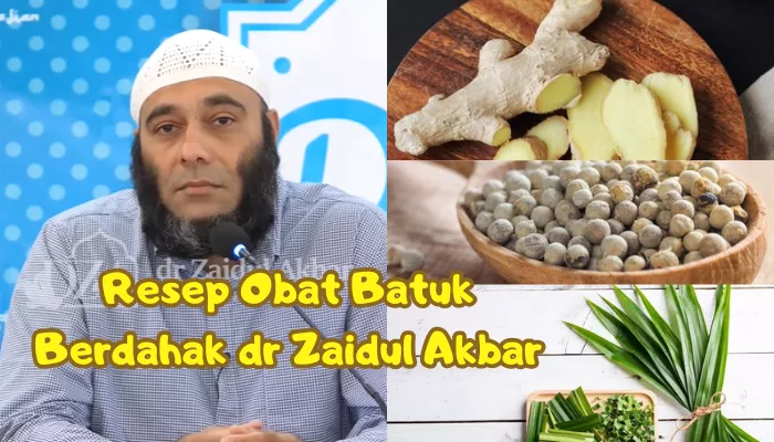 Bahan resep obat batuk berdahak dr Zaidul Akbar kini sedang marak dicari oleh banyak orang. (Foto: terasjakarta)