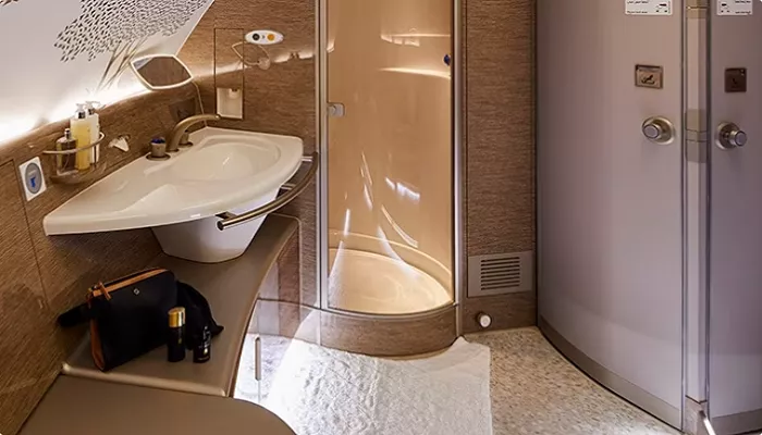 Foto Shower Spa Airbus A380