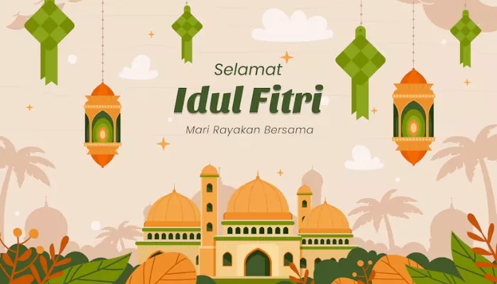 30 Ucapan Idul Fitri 2024 pakai bahasa Jawa dan terjemahannya. (Foto: Freepik)