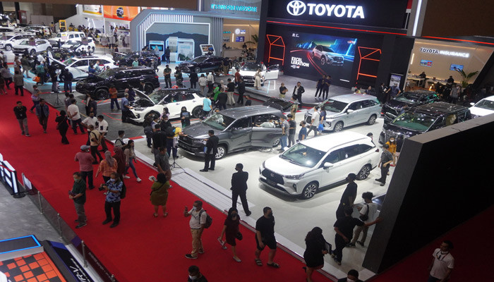 Toyota bukukan 1.900 SPK di IIMS 2023 (Toyota Astra Motor)